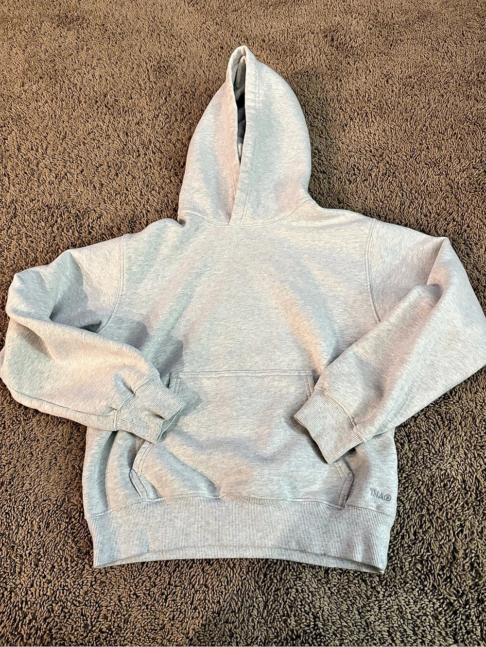 Cozy Fleece Perfect Hoodie Gray Small